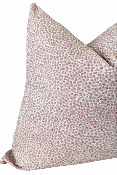 Blush Pink Pillow Cover, Textured Throw Cushion, Modern Farmhouse Accent, Neutral Home Decor