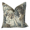 Scenic Tree Pillow Cover, Vintage Style
