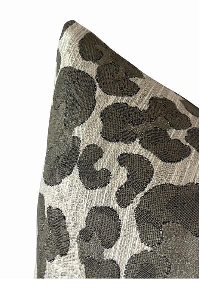 Big Spots Bomber Taupe Pillow Cover