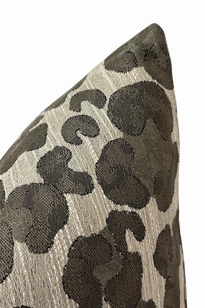 Big Spots Bomber Taupe Pillow Cover