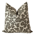 Big Spots Bomber Taupe Pillow Cover