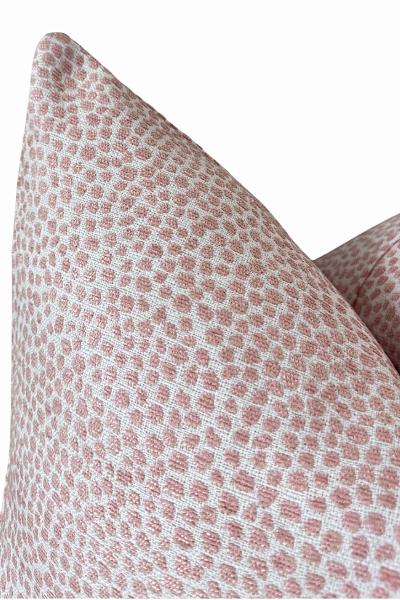 Blush Pink Pillow Cover, Textured Throw Cushion, Modern Farmhouse Accent, Neutral Home Decor