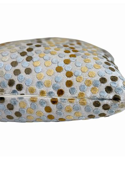 Textured Dot Pillow Cover, Neutral Throw Cushion, Modern Farmhouse Accent, Designer Home Decor