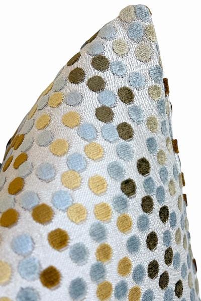 Textured Dot Pillow Cover, Neutral Throw Cushion, Modern Farmhouse Accent, Designer Home Decor
